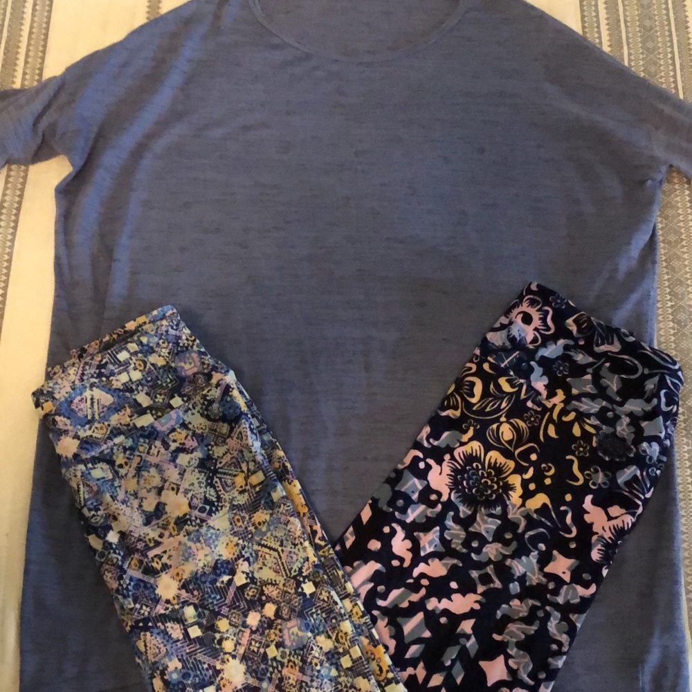 Lularoe Irma and leggings bundle!